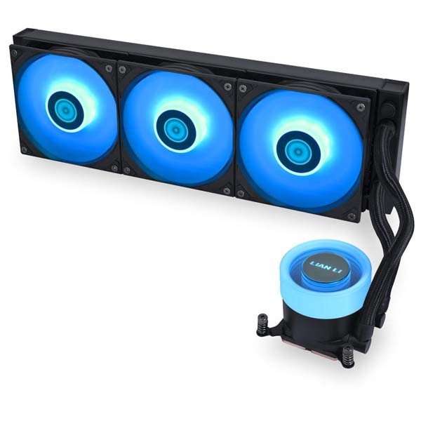 Lian Li GA II Lite 360mm RGB AIO Liquid Cooler Black (G89.GA2L36RB.IN)