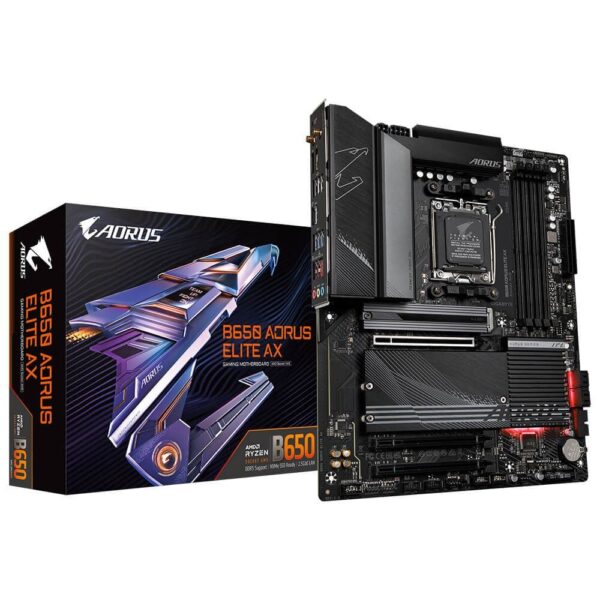 GIGABYTE B650 AORUS ELITE AX AM5 ATX MOTHERBOARD 1