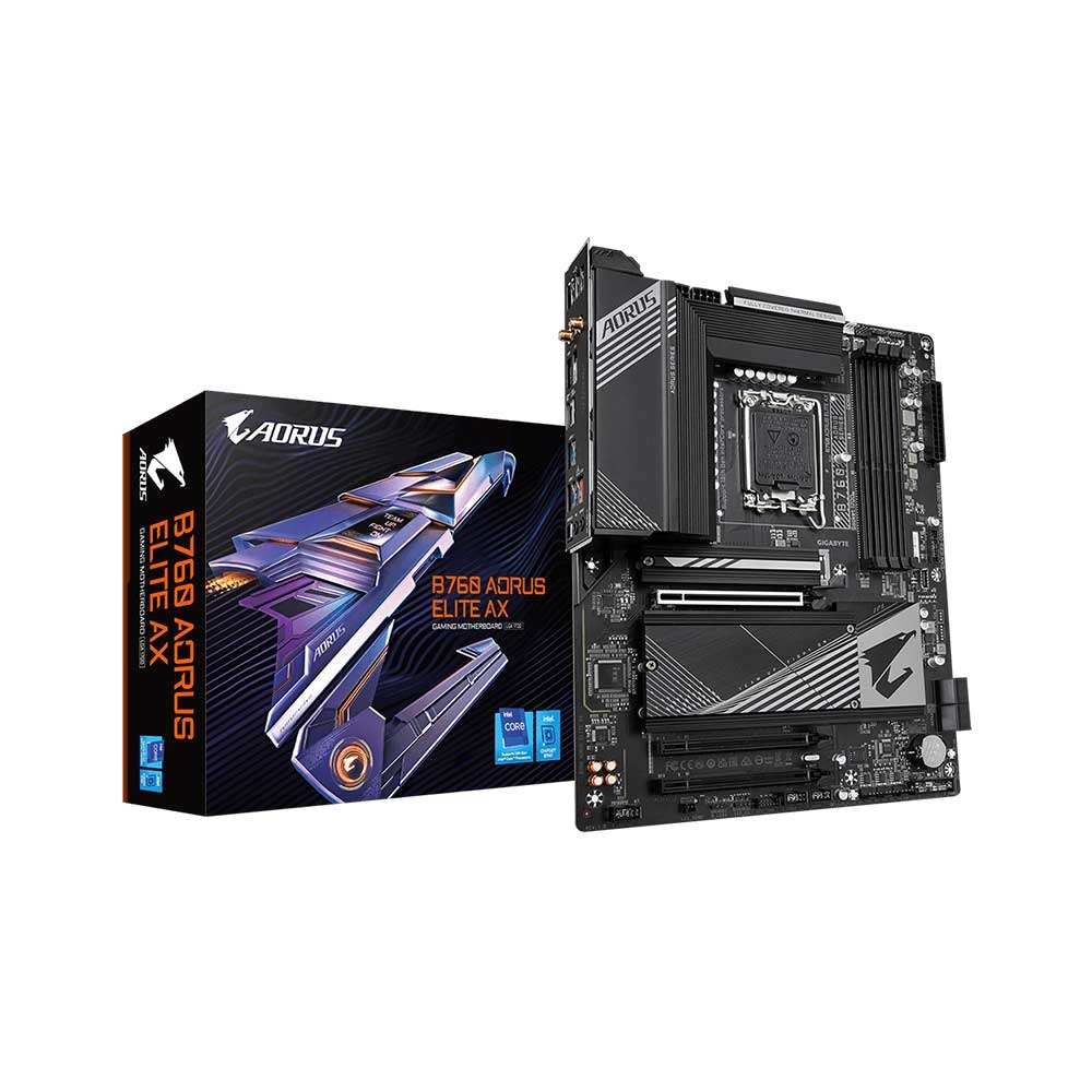 GIGABYTE B760 AORUS ELITE AX LGA1700 ATX MOTHERBOARD