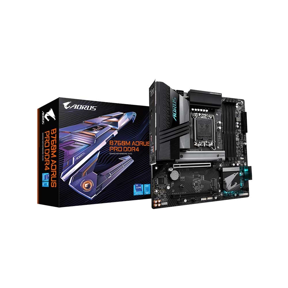 GIGABYTE B760M AORUS PRO DDR4 LGA1700 MICRO ATX MOTHERBOARD B760M AORUS PRO DDR4 1