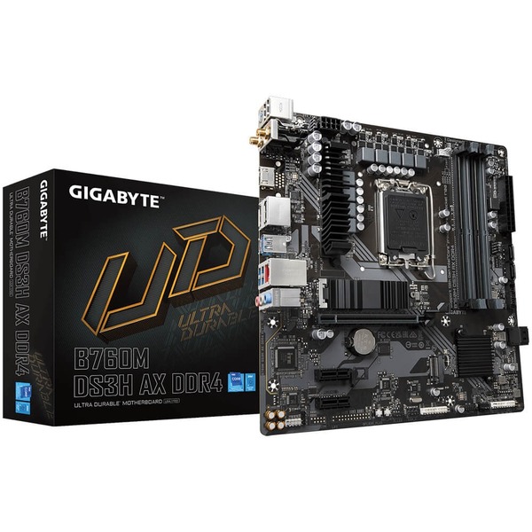 GIGABYTE B760M DS3H AX DDR4 rev 1 x 1