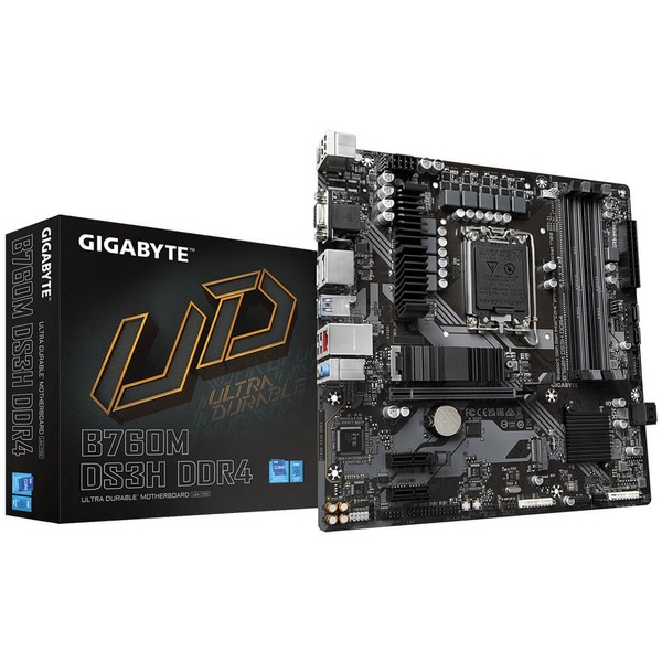 GIGABYTE B760M DS3H DDR4 rev 1 0 Motherboard 1