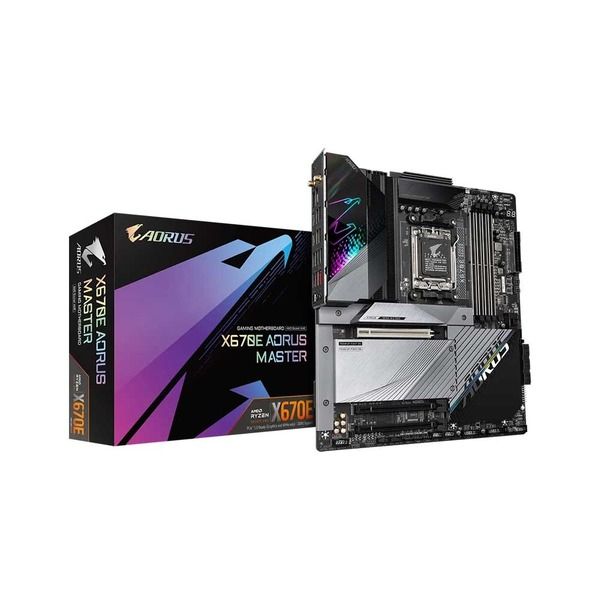 GIGABYTE X670E AORUS MASTER AM5 E ATX MOTHERBOARD 1