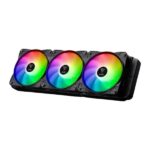 Gamdias AURA GL360 RGB CPU Liquid Cooler (Black) - Image 2