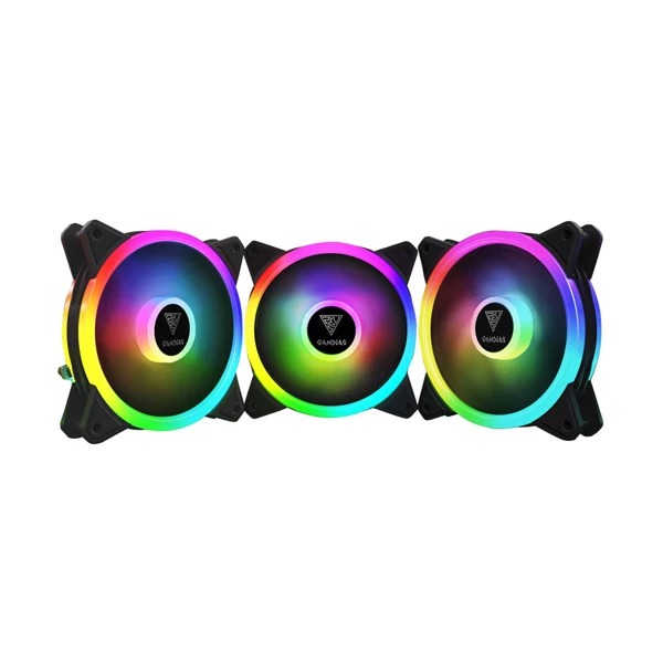 Gamdias Aeolus M2 1203 Lite 120mm ARGB Cabinet Fan Triple Pack 1