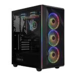Gamdias Athena M2 ARGB ATX Mid Tower Cabinet Black 1