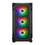 Gamdias Aura GC1 Elite ARGB (ATX) Mid Tower Cabinet (Black) - Image 2