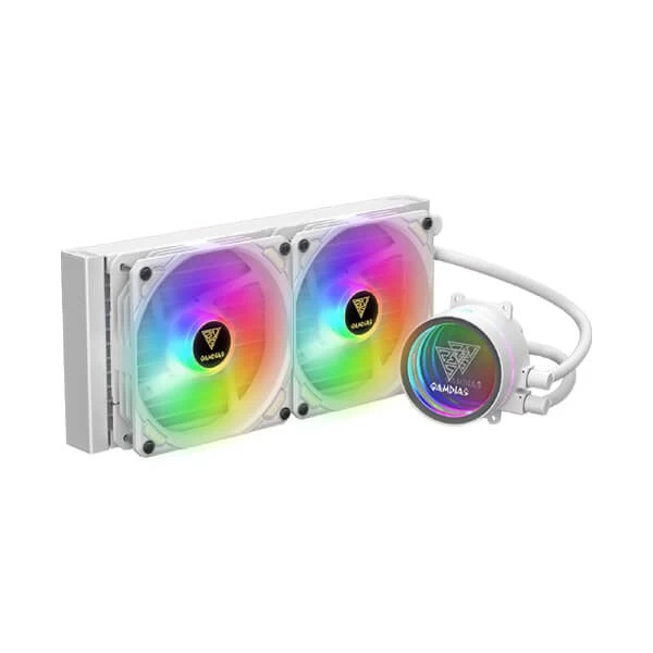 Gamdias Chione M3 240W ARGB CPU Liquid Cooler White 1