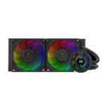 Gamdias Chione P3-240U ARGB 240mm CPU Liquid Cooler - Image 2