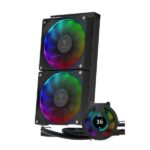 Gamdias Chione P3-240U ARGB 240mm CPU Liquid Cooler - Image 3