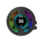 Gamdias Chione P3-240U ARGB 240mm CPU Liquid Cooler - Image 5