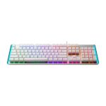 Gamdias Hermes M6 Mechanical Gaming Keyboard Blue Switch White 4