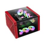 Gamdias Neso P1 BR (ATX) Full Tower Cabinet (Black And Red) - Image 3