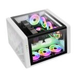 Gamdias Neso P1 W (ATX) Full Tower Cabinet (White And Black) - Image 2