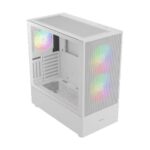 Gamdias Talos E3 Mesh Elite ARGB (E-ATX) Mid Tower Cabinet (White) - Image 2