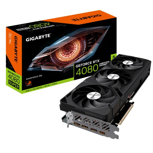 Gigabyte GeForce RTX 4080 SUPER WINDFORCE 16GB Nvidia Graphics Card