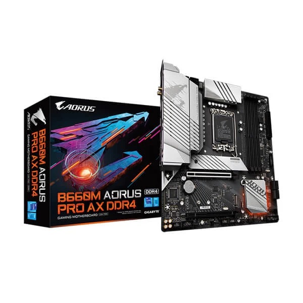 Gigabyte B660M Aorus Pro AX DDR4 Wi Fi Motherboard 1