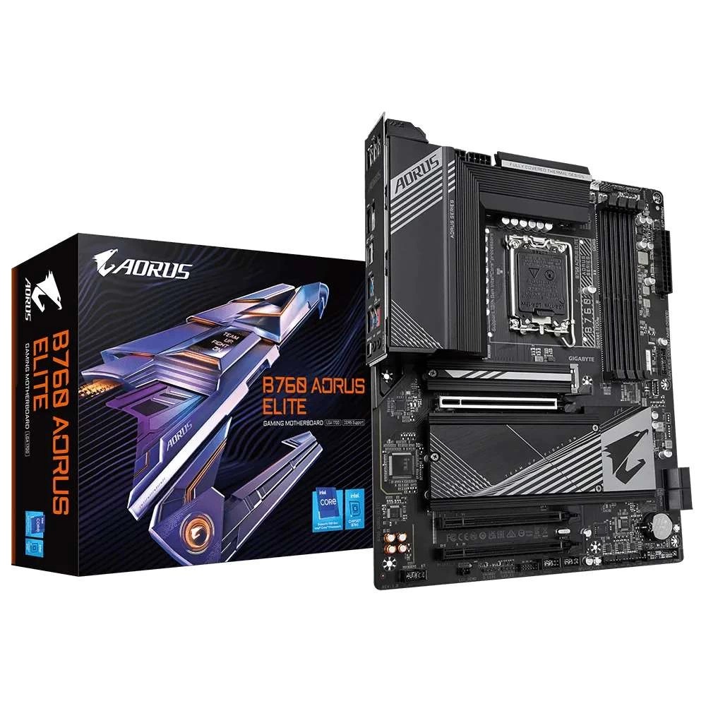 Gigabyte B760 AORUS ELITE Motherboard LGA1700 Socket 1