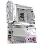 Gigabyte Z890 AORUS ELITE WIFI7 ICE LGA 1851 ATX Motherboard (Snow White) - Image 4