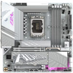 Gigabyte Z890M AORUS ELITE WIFI7 ICE LGA 1851 Micro-ATX Motherboard (Snow White) - Image 2