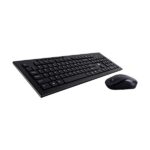 HP USB Wireless Spill Resistance Keyboard and Mouse Set with 10m Working Range 2.4G Wireless Technology / 3 Years Warranty (4SC12PA)