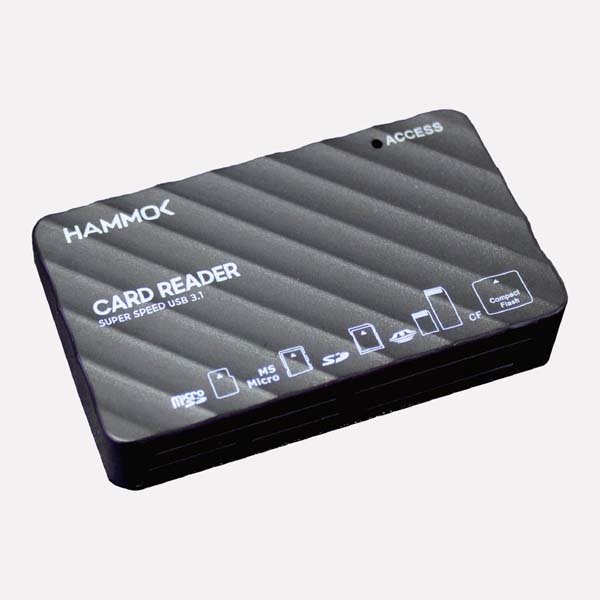 Hammok Sapphire All-in-One Card Reader USB 3.1