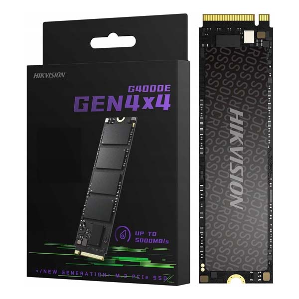 Hikvision G4000E 512GB PCIe 4.0 NVMe M.2 2280 Internal SSD
