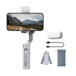 Hohem iSteady XE Kit - 3 Axis Handheld Pocket Gimbal with Fill Light (Grey) - Image 5