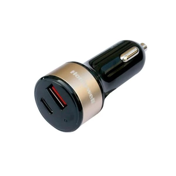 Honeywell Micro CLA PD Smart Car Charger (Gold) 1 Honeywell Micro CLA PD Smart Car Charger (Gold)