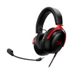 HyperX Cloud III Black-Red Gaming Headset - ( 727A9AA ) - Image 3