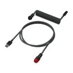 HyperX USB-C Coiled Cable (Gray-Black) - Image 2
