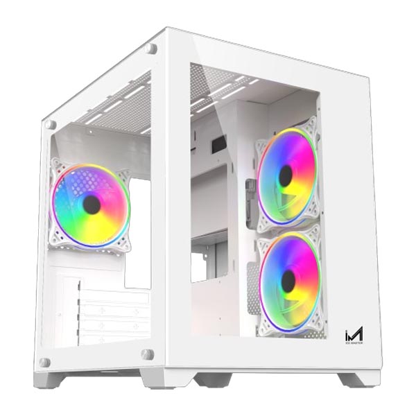 ICEMASTER Dynamite Mid-Tower Computer Case/Gaming Cabinet | Supports Micro-ATX