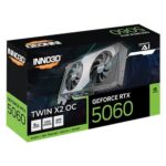 INNO3D RTX 5060 Twin X2 OC SFF 8GB GDDR7 Graphics Card - Image 3