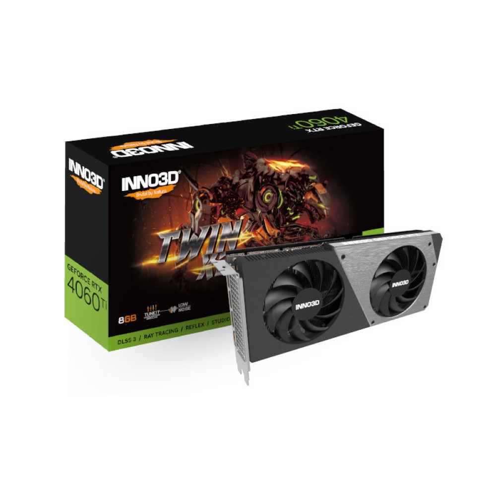 Inno3D Rtx 4060 Ti Twin X2 8Gb Gddr6 Graphics Card