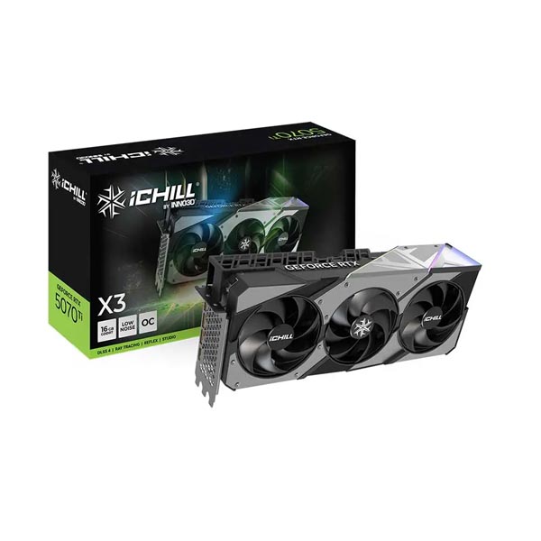 Inno3D Rtx 5070 Ti iCHILL X3 16Gb GDDR7 Graphics Card