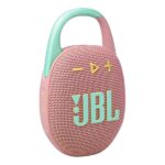JBL Clip 5 Ultra-Portable Waterproof & Dustproof Bluetooth Speaker (Pink)