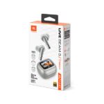 JBL Live Beam 3 True Wireless Noise Cancelling Closed-Stick Earbuds (Silver) - Image 5