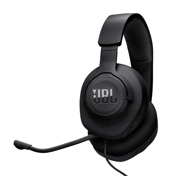 JBL Quantum 100M2 Wired Gaming Headphones (Black)