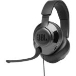 JBL Quantum 300 Wired Over Ear Gaming Headphones with Mic (Black) - Image 2
