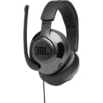 JBL Quantum 300 Wired Over Ear Gaming Headphones with Mic (Black) - Image 3