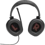 JBL Quantum 300 Wired Over Ear Gaming Headphones with Mic (Black) - Image 4