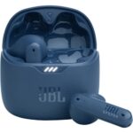 JBL Tune Flex in Ear Wireless TWS Earbuds with Mic, ANC Earbuds, Customized Extra Bass with Headphones App, 32 Hrs Battery, 4-Mics, IPX4, Ambient Aware, Bluetooth 5.2 (Blue)