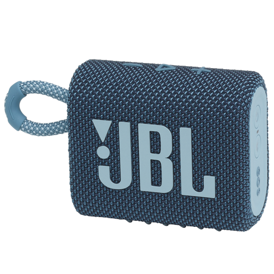 JBL Go 3 Eco Bluetooth Portable Speaker (Blue)