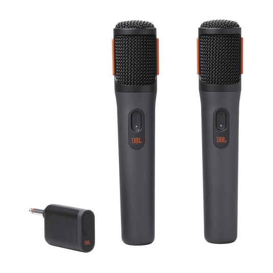 JBL PartyBox Wireless Mic 2X Microphones (Black)