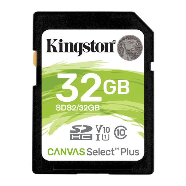 Kingston Canvas Select Plus 32GB SD Memory Card