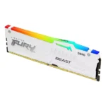 Kingston Fury Beast RGB 32GB (2x16GB) 6000MHz DDR5 CL30 RAM - White