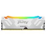 Kingston Fury Renegade RGB 32GB (2x16gb) 6000MHz DDR5 CL32 RAM (White) - Image 2