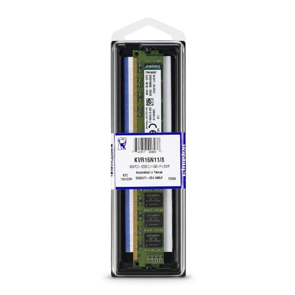 Kingston KVR16N11/8 DDR3 8GB RAM (Grey)