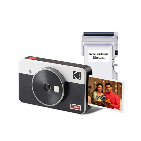Kodak Mini Shot 2 Retro 2in1 + 8 Sheets (White)