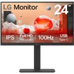 LG 24BA650 IPS Full HD (1920 x 1080) Monitor (Black)